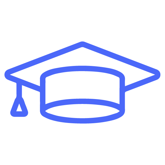 Icon of a graduation cap